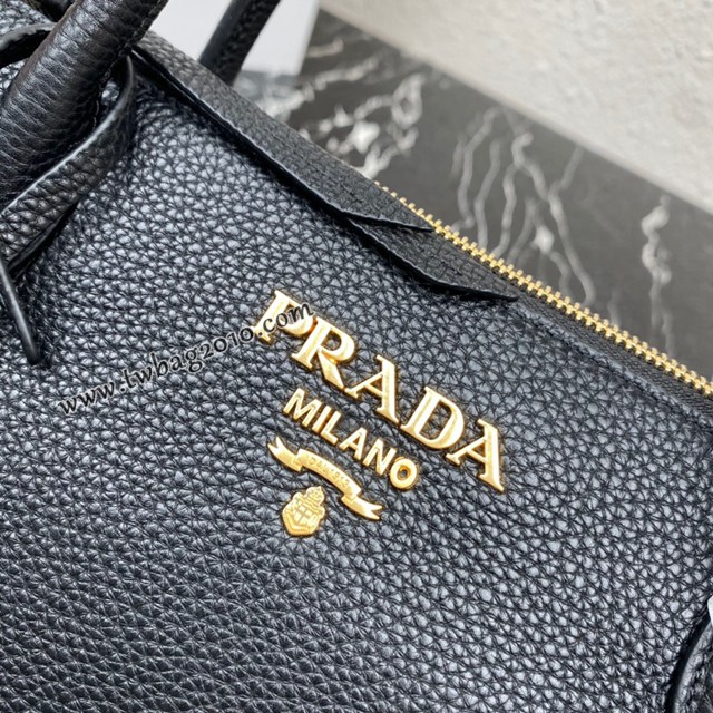 Prada專櫃新款雙肩帶手提包 1BA111 普拉達鹿皮紋牛皮女款肩背包 csp1694